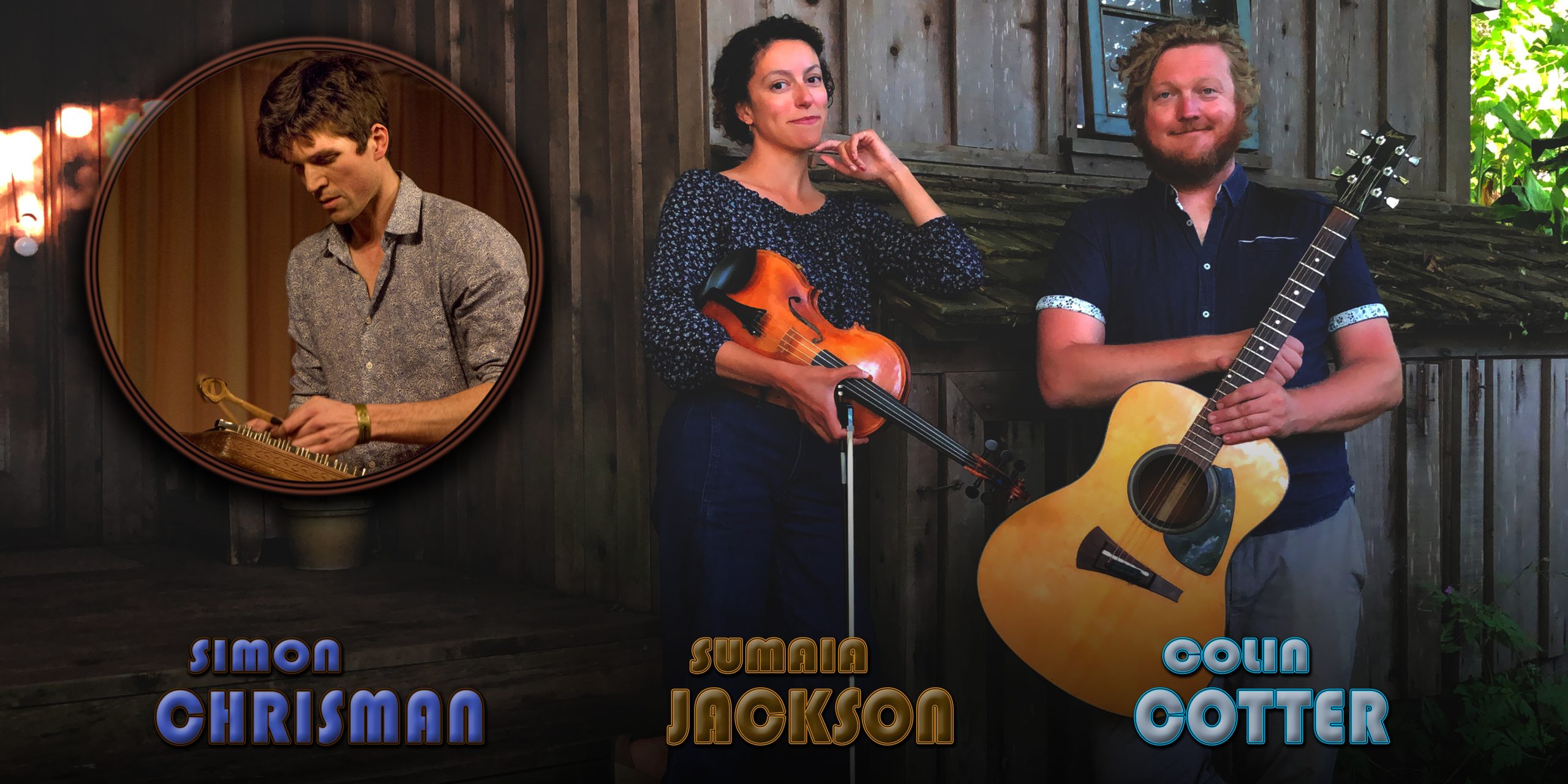 Colin Cotter + Sumaia Jackson + Simon Chrisman in Fort Bragg, CA
